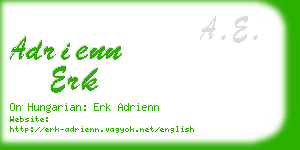 adrienn erk business card